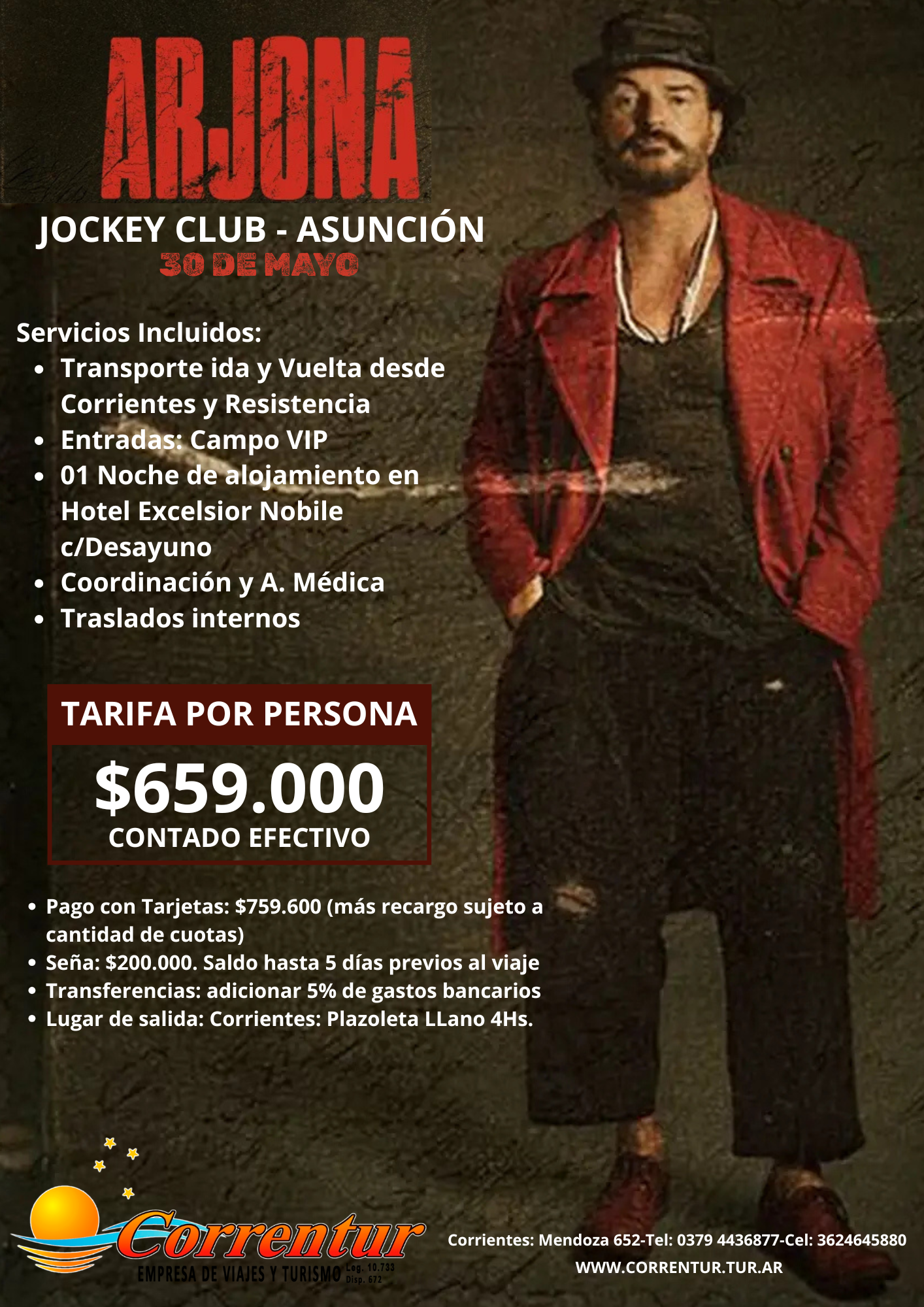ricardo arjona asuncion